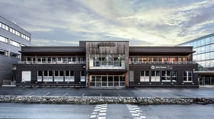 Bergen kontor med oppdaterte logoer
