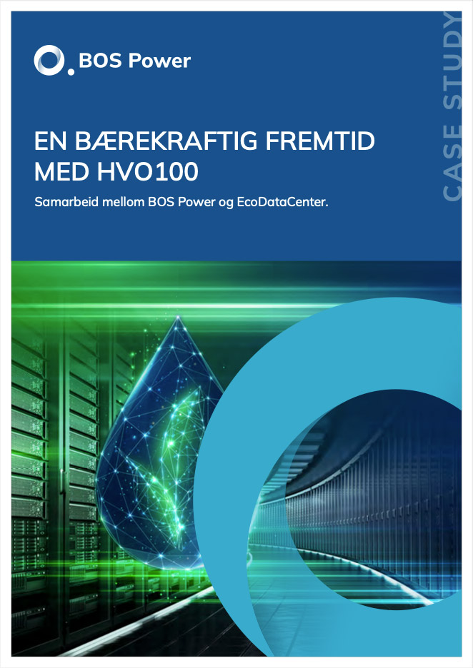 [COVER] NO - BOS Power Case Study Embracing Sustainability with HVO 100 EcoDataCenter 2024-11-25