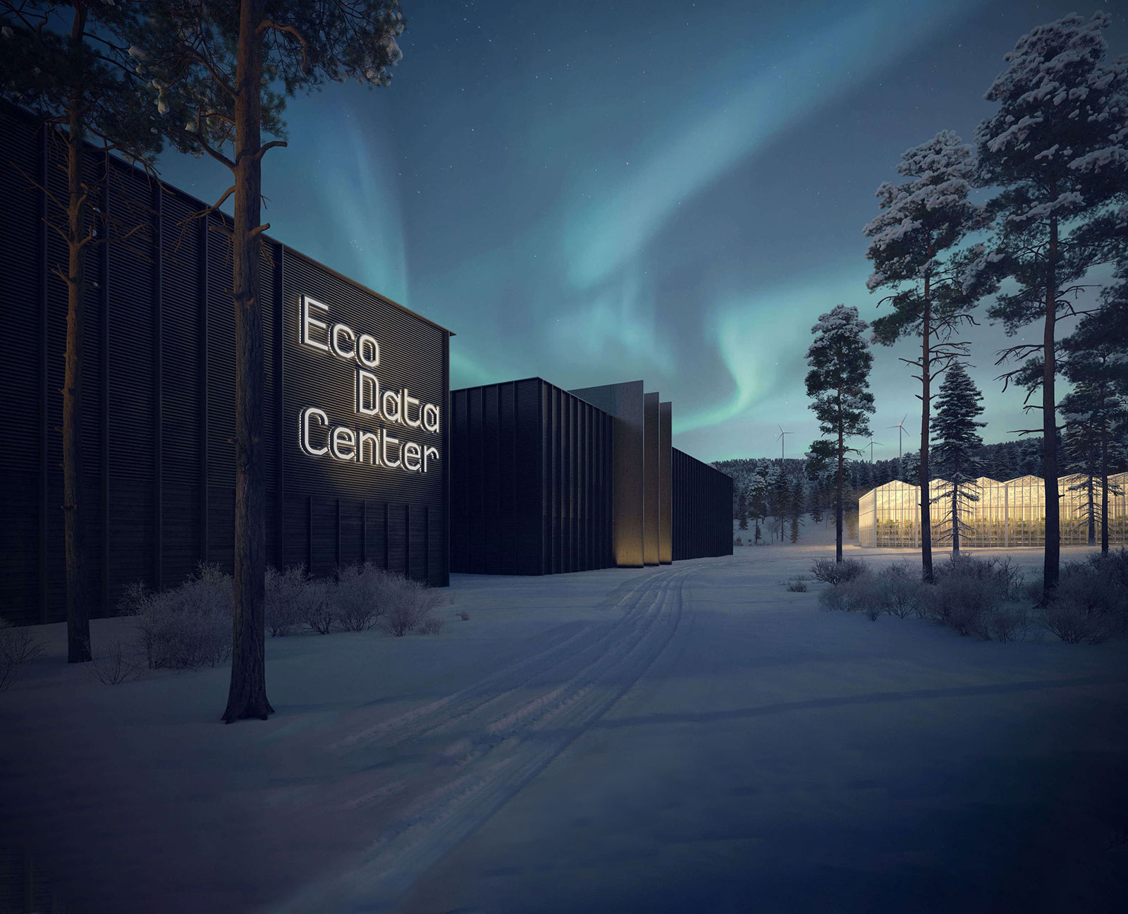 Robust reservekraft for EcoDataCenter